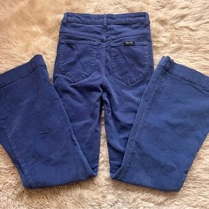 Rollas East Coast Flare Blue Cords